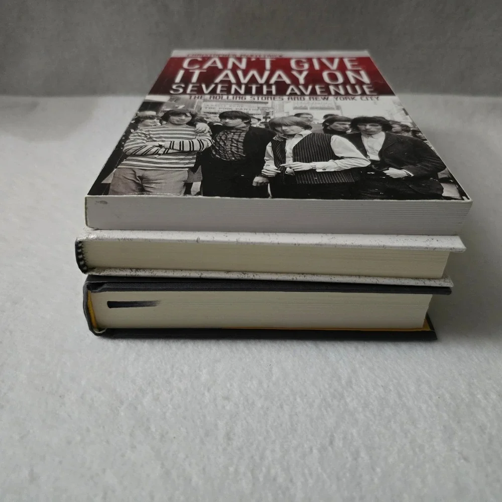 Rolling Stones Book Lot Charlie Watts Biography 100 Finest Songs NYC History